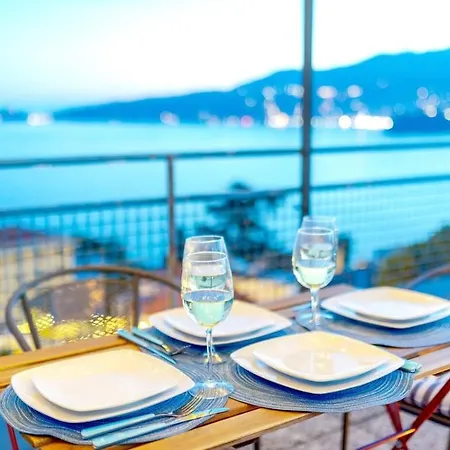 Apartment Panoramic Sea View Terrace - Free Parking - Wifi Rapallo