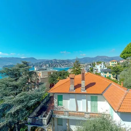 Panoramic Sea View Terrace - Free Parking - Wifi * Rapallo